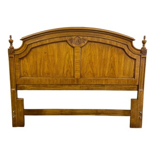 Vintage 1977 Thomasville Full Size Traditional Headboard For Sale