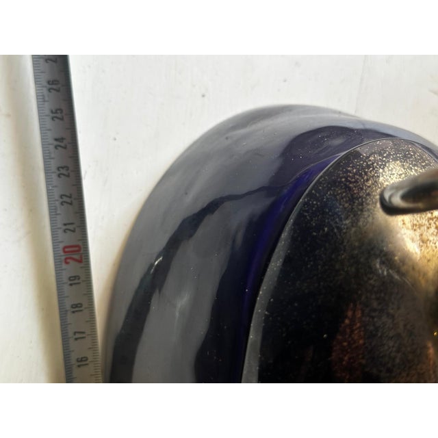 Postmodern Sculptural Box in Glazed Ceramic, 1990s For Sale - Image 16 of 18