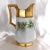 Contemporary 1970s Signed White Floral Pitcher For Sale - Image 3 of 4