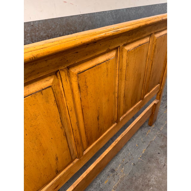 Queen Size Bausman & Company Country English Headboard For Sale - Image 4 of 12