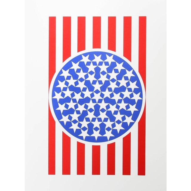 New Glory Banner by Robert Indiana For Sale - Image 4 of 5