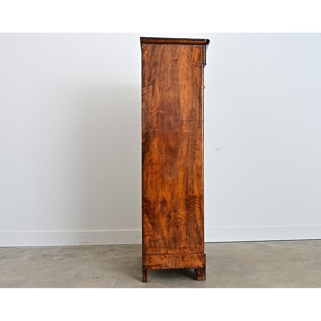 Brown French 19th Century Walnut Louis Philippe Semainier For Sale - Image 8 of 8