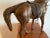 Chestnut 1960s Gallant Vintage Wooden Horse For Sale - Image 8 of 9