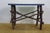 Late 20th Century Adirondack Rustic Twig Log Country Farmhouse Bench Stool Coffee Table 20" For Sale - Image 12 of 15