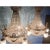1970 French Artisan Louis XVI Gold Bronze Chandeliers-Pair For Sale - Image 13 of 17