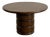 Burl & Oak Pedestal Column Table For Sale