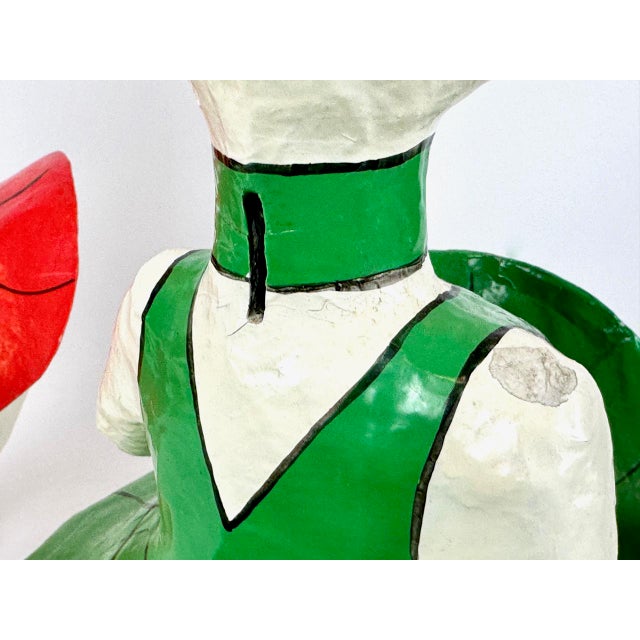 French Papier-Mâché Dancing Ducks, 1960s, Set of 2 For Sale - Image 17 of 18