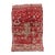 Vintage Red Boujad Moroccan Rug - 05'09 X 08'05 For Sale