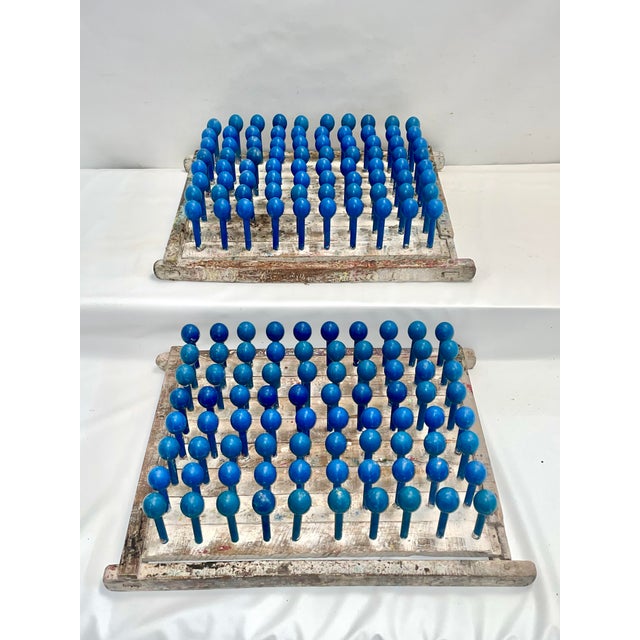 Balloon Mold Blue Bulbus Tops For Sale - Image 4 of 11