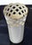 Vintage Lenox Wicker Collection 6 Inch Lattice Fine Bone Ceramic Vase 24k Gold Trim For Sale In Miami - Image 6 of 15