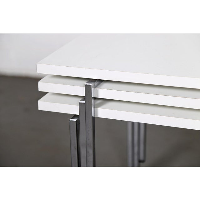 Modern Stacking Tables by Trix & Robert Haussmann for Swiss Form, 1960s For Sale - Image 16 of 17