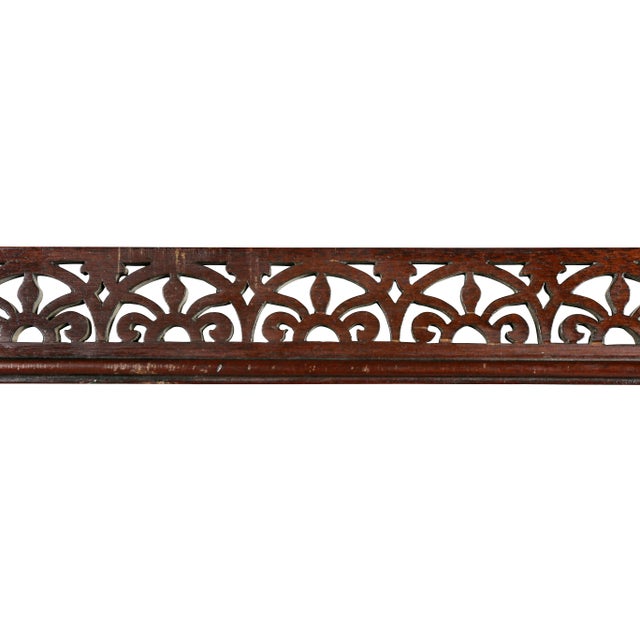 George III Mahogany Hanging Shelf For Sale - Image 4 of 7