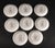 Mid-Century Mixology: A Complete Set of Piero Fornasetti 'Vini e Liquori' Porcelain Coasters Circa 1950s This charming and...