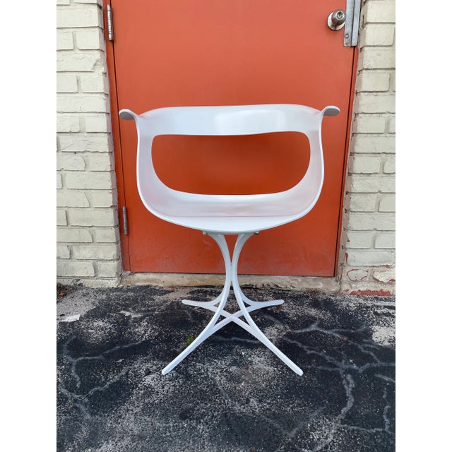 1960s Estelle and Erwine Laverne Lotus Chair Mid Century Modern For Sale - Image 5 of 9