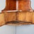 Brown 19th Century Hanging Walnut Corner Cabinet, Italy For Sale - Image 8 of 11