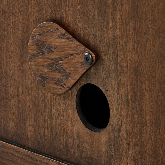 Contemporary Four Hands Torrington Media Console - Umber Oak For Sale - Image 3 of 12