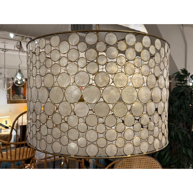 Oly Studio Serena Drum Chandelier For Sale In San Francisco - Image 6 of 16