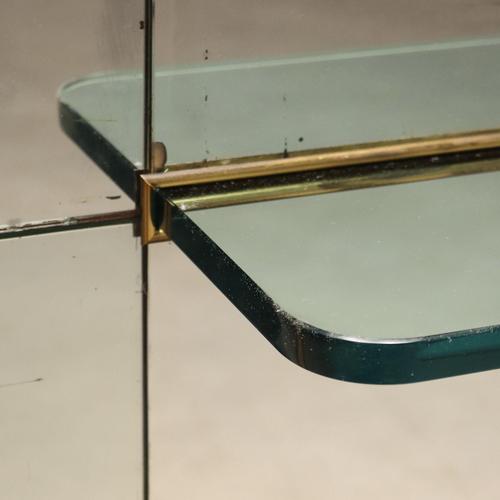 Vintage Backlit Mirror, 1940s For Sale - Image 6 of 13