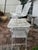 Large Vintage Table and Wrought Iron Table & 5 Chairs For Sale In West Palm - Image 6 of 11