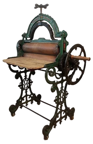 Antique Cast Iron Sheet Press