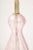 Pink 1960's Large Murano Glass Lamps. - A Pair For Sale - Image 8 of 10