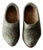 Antique Hand Painted Children's Wooden Clogs For Sale