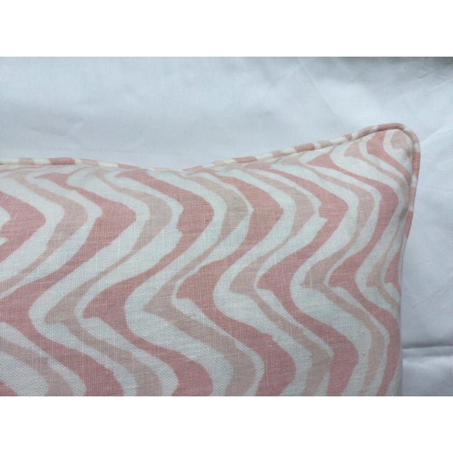 Front and back is the same fabric insert included this elegant pillow is perfect for any setting