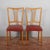Red Leather Chairs, Set of 2 For Sale - Image 9 of 9