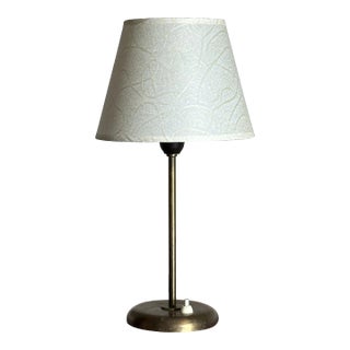 1940s Harald Notini for Böhlmarks Attributed Table Lamp, Sweden For Sale