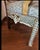 Mid 20th Century Handcrafted Syrian Mother of Pearl & Abalone Inlaid Moorish Armchair | Damascus Style | Carved Hardwood Accent Chair For Sale - Image 4 of 12