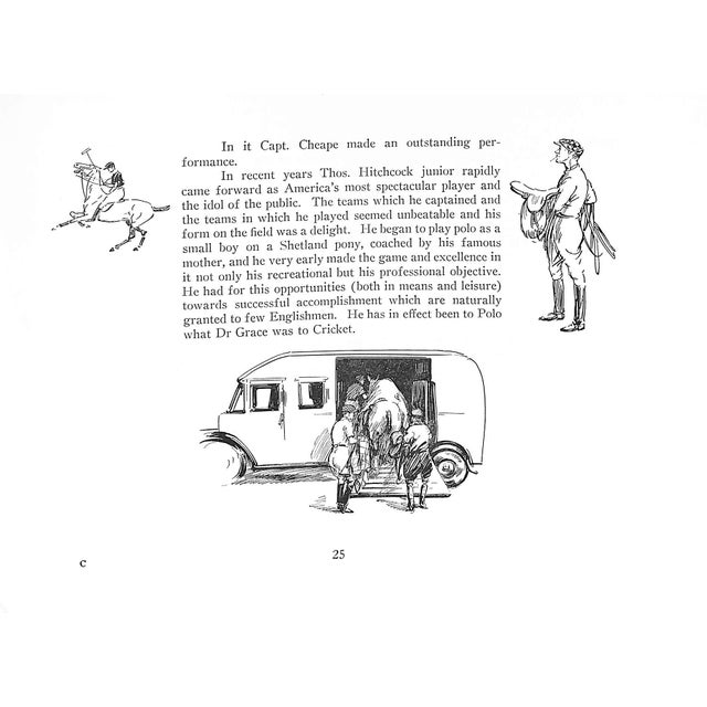 1930s "Polo" Book 1936 Thorne, Diana (Signed) For Sale - Image 5 of 12