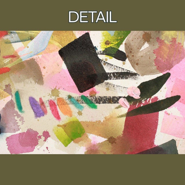 Painting title :: Testing 1,2,3 :: 30"x30" :: mixed media collage on canvas :: created by Mel Rea “I paint to create a...