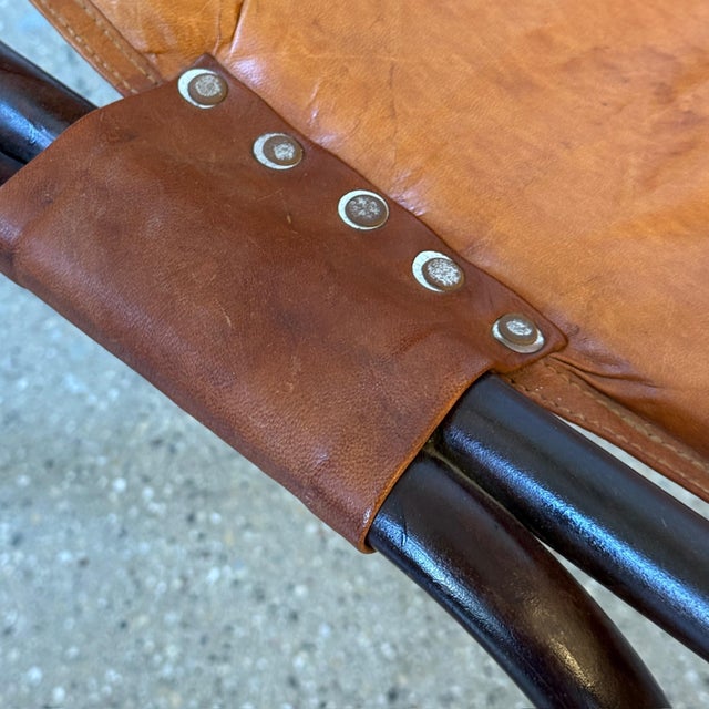 Metal 1990s Les Arcs Style Dining Chairs Attributed to Charlotte Perriand For Sale - Image 7 of 12