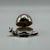 Vintage 1970s Silver Plated Snail Salt Cellar For Sale - Image 10 of 12