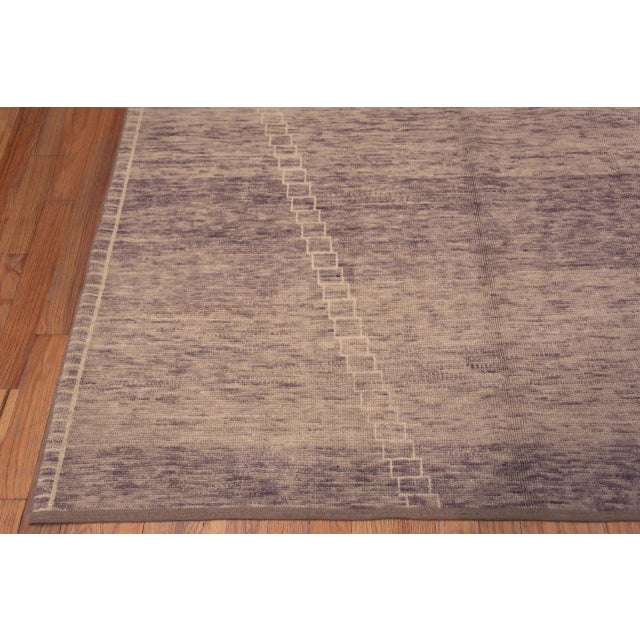 Nazmiyal Collection Contemporary Minimalist Area Rug For Sale - Image 4 of 6