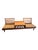 This vintage Mid-Century modular seating consists of 4 pieces - two armless chairs, side table and bench base. Set also...