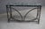Green Maison Charles Style Brass Seahorse Console Table With Verdi Marble Top For Sale - Image 8 of 15