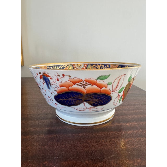 Coalport Porcelain Early 19th Century Coalport Imari Bowl For Sale - Image 4 of 10
