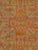 Antique Oushak Carpet, Handmade Turkish Oriental Rug, Saffron, Coral, Light Blue For Sale - Image 13 of 17