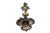 Silver Toothpick Holder with Three Shell-Shaped Holders For Sale - Image 12 of 12