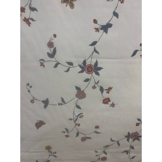 Vintage Floral Fabric For Sale