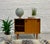 Wood Mid Century Modern Teak Jr. Credenza | Danish Storage Entryway Cabinet, Circa 1960's For Sale - Image 7 of 12
