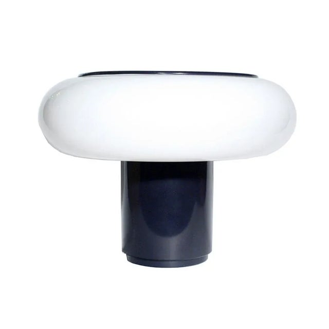 Stilnovo Black and White Table Lamp from Stilnovo, 1960s For Sale - Image 4 of 4