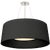 Halo Medium Hanging Shade in Matte Black Designer: Barbara Barry Fixture Height: 10.5" Canopy: 4.5" Round Mounting: 3...