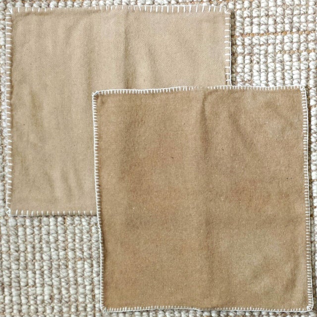 Vintage Wool Pillow Covers A Pair Chairish