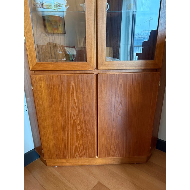 Mid-Century Modern Mid Century Modern Corner Cabinet For Sale - Image 3 of 5