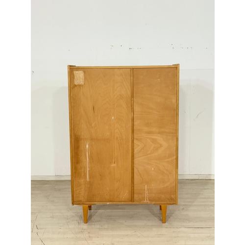 Vintage Wardrobe in Oak For Sale - Image 10 of 12