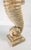 20th Century Carved Folk Art Seahorse Figure in Distressed White Paint For Sale - Image 9 of 11