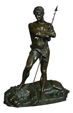 H. Fugère, The Lion Hunter, Late 19th Century, Bronze