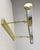 A modernist meets industrial picture light in burnished brass finish by Hudson Valley Lighting. Adjustable tilt shade...
